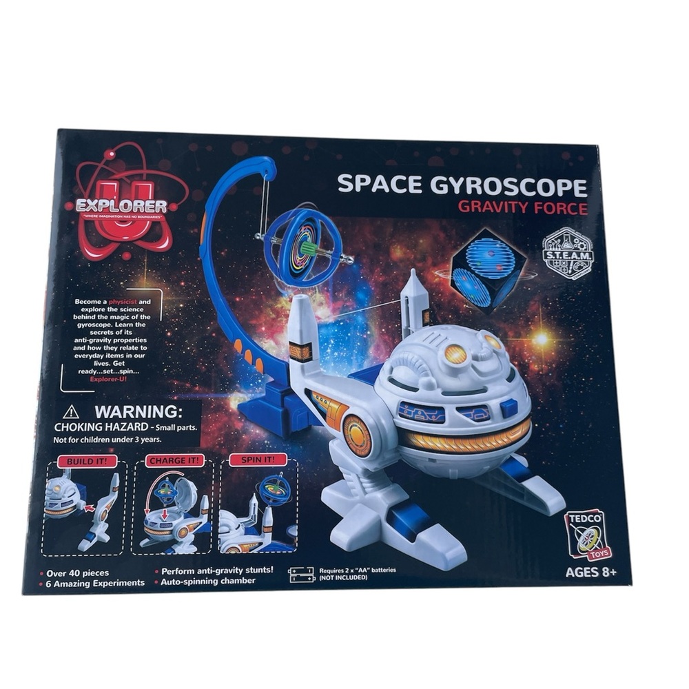 Space Gyroscope Gravity Force Tedco Toys Explorer Engineering S.T.E.A.M.